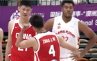 中国男篮半场领先喀麦隆19分:狂轰11三分 贺希宁12分庞峥麟11分