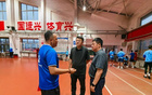 暖心鼓劲备战主场收官战|市体育局慰问“东北超”哈尔滨队