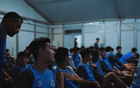申花官方发布新帅上任与全队见面的视频,蒋圣龙现身